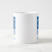 ゴサムナイツ顔パネル ジャンボコーヒーマグカップ (正面)