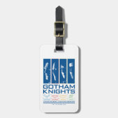 ゴサムナイツ顔パネル ラゲッジタグ (正面縦)