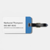 ゴサムナイツ顔パネル ラゲッジタグ (裏面横)