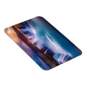 ゴザフォスウォーターフォイルアイスランド マグネット (右側)