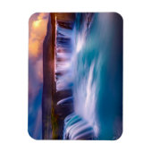 ゴザフォスウォーターフォイルアイスランド マグネット (縦)