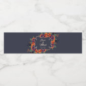 ゴシエレガントックフローラ結婚ズ ペットボトルラベル (シングルラベル)