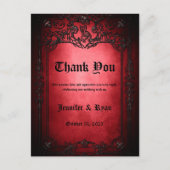 ゴシエレガントック結婚スサンキューカード シーズンポストカード (正面)