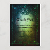 ゴシエレガントック結婚スサンキューカード ポストカード (正面)