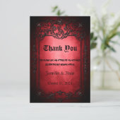 ゴシエレガントック結婚ス サンキューカード (スタンド正面)