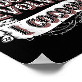 ゴシッおもしろいク引用文I Do Evolve I Cocoon Sarcast ポスター (角)