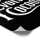 ゴシッおもしろいク引用文I Do Evolve I Cocoon Sarcast ポスター (角)