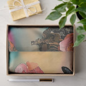 ゴシッお洒落クガーゴイルフローラクラウン蝶 薄葉紙 (ギフト)