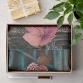 ゴシッお洒落クフローラ像のバラの分離 薄葉紙 (ギフト)