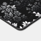 ゴシッお洒落クモノクロー中空フローラ開花 デスクマット (コーナー)