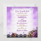 ゴシッかわいらしク美学スチームパンク結婚ズ 招待状 (正面)