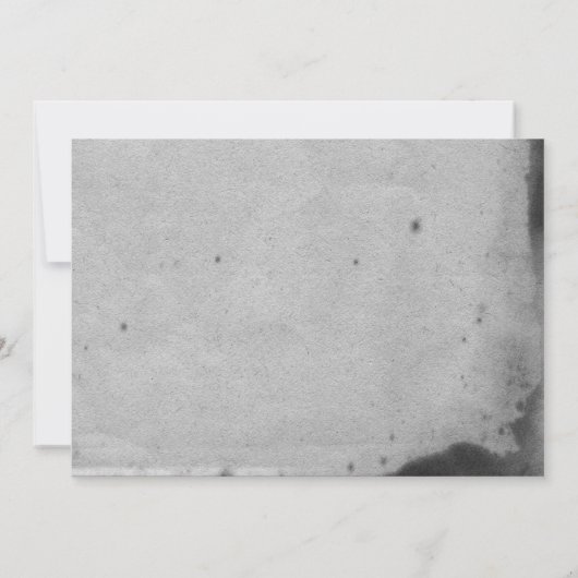 ゴシッエレガントクこうもりレースハローウィンパーティ 招待状 (裏面)