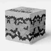 ゴシッエレガントクこうもりレースポー結婚式の引き出物ボックス フェイバーボックス (裏面サイド)