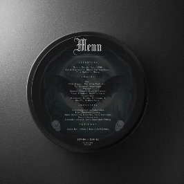 ゴシッエレガントクスカルこうもり不気味ムーンダーク結婚ズ メニュー