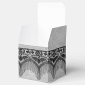 ゴシッエレガントクレースポー結婚式の引き出物ボックス フェイバーボックス (オープン)