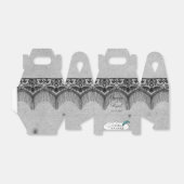 ゴシッエレガントクレースポー結婚式の引き出物ボックス フェイバーボックス (折り畳みなし)