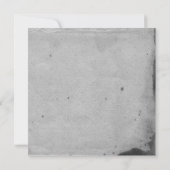 ゴシッエレガントクレースポー結婚式招待状 招待状 (裏面)