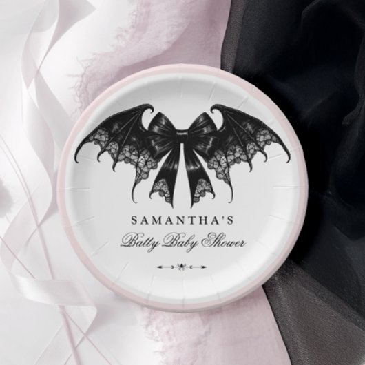 ゴシッエレガントク式ベビーシャワー ペーパープレート