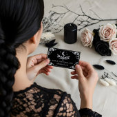 ゴシッエレガントク様式の自然ホリスティックコーチ 名刺