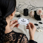 ゴシッエレガントク様式の自然ホリスティックコーチ 名刺