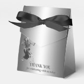 ゴシッエレガントク結婚式の引き出物箱 フェイバーボックス (正面サイド)