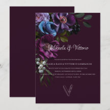 ゴシッエレガントク色の濃結婚い花