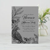 ゴシッエレガントトネバーモアレイブンハローウィンパーティ 招待状 (スタンド正面)