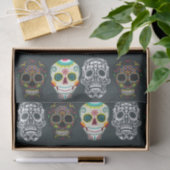 ゴシッカラフルク糖スカルハローウィンパーティギフト 薄葉紙 (ギフト)