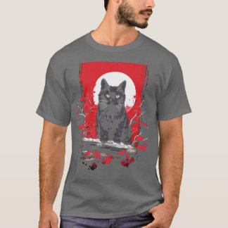 ゴシックかわいいキャットギフトメンガールズウィメンズキャット2 Tシャツ