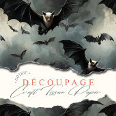 ゴシックこうもりハロウィーン |ゴシック結婚の切り離し 薄葉紙
