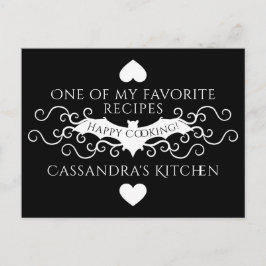 ゴシックこうもりレシピ ポストカード