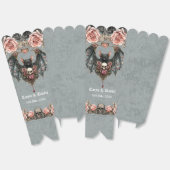 ゴシックこうもり結婚のポップコーン箱 フェイバーボックス (見開き)