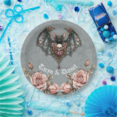 ゴシックこうもり結婚ズ ペーパープレート (パーティー)