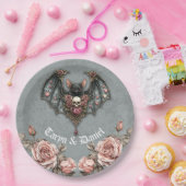 ゴシックこうもり結婚ズ ペーパープレート (パーティー)