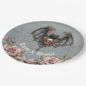 ゴシックこうもり結婚ズ ペーパープレート (アングル)