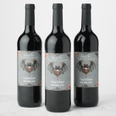 ゴシックこうもり結婚ズ ワインラベル (ボトル)