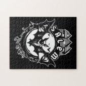 ゴシックこうもり&サレムウィッチハウス ジグソーパズル (横)