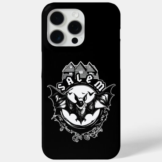 ゴシックこうもり&サレムウィッチハウス Case-Mate iPhoneケース (裏面)