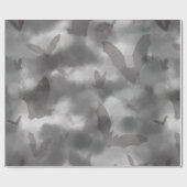 ゴシックこうもり ラッピングペーパー (フラット)