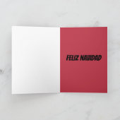 ゴシックで不気味なクリスマスカード カード (内部)