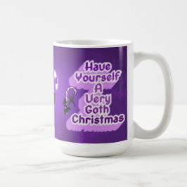 ゴシックなクリスマス コーヒーマグカップ