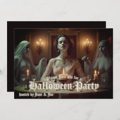 ゴシックなハロウィン・バンケット（宴会） - ろうそくの灯り (正面/裏面)