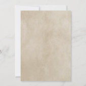 ゴシックな渦巻きのSave the Date招待状 招待状 (裏面)