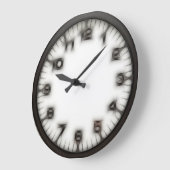ゴシックな異様さ 丸型壁掛け時計 ラージ壁時計 (傾斜)