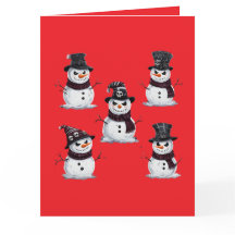 ゴシックな雪だるま