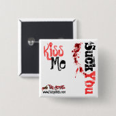 ゴシックのための公式の喜劇的な詐欺の進水ボタン 缶バッジ (正面&裏面)