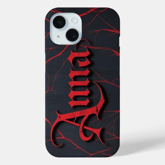 ゴシックのアンナ Case-Mate iPhoneケース (裏面)