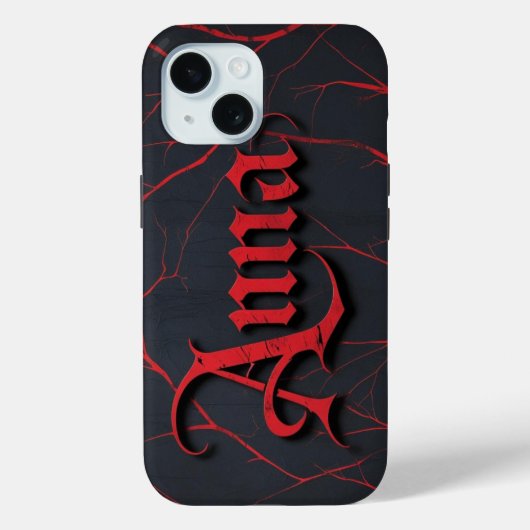 ゴシックのアンナ Case-Mate iPhoneケース (裏面)