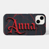 ゴシックのアンナ iPhoneケース (裏面横)