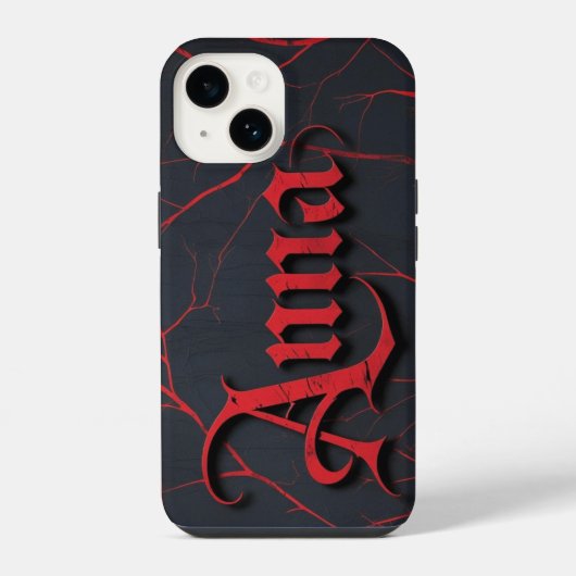 ゴシックのアンナ iPhoneケース (裏面)